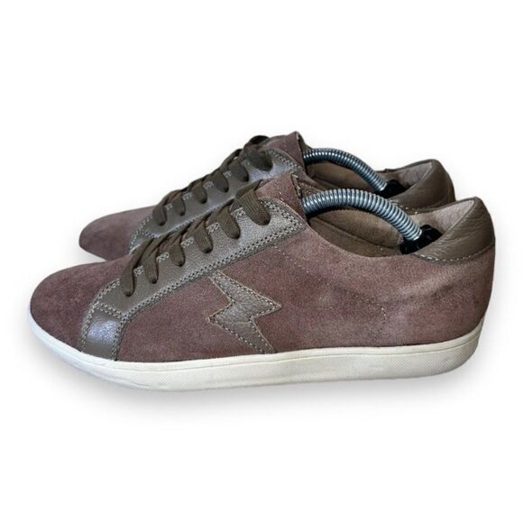 Zigi Soho Colt Brown Suede Casual Sneakers Women's 8 - Picture 2 of 10